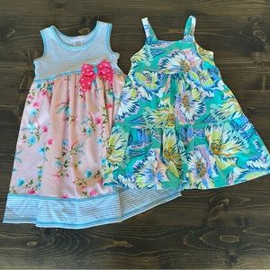 Bonnie Jean & Carter's Girls Spring Floral Dresses size 6